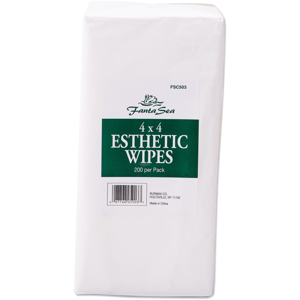 Fantasea 4X4 Esthetic Wipes / 200/Pack